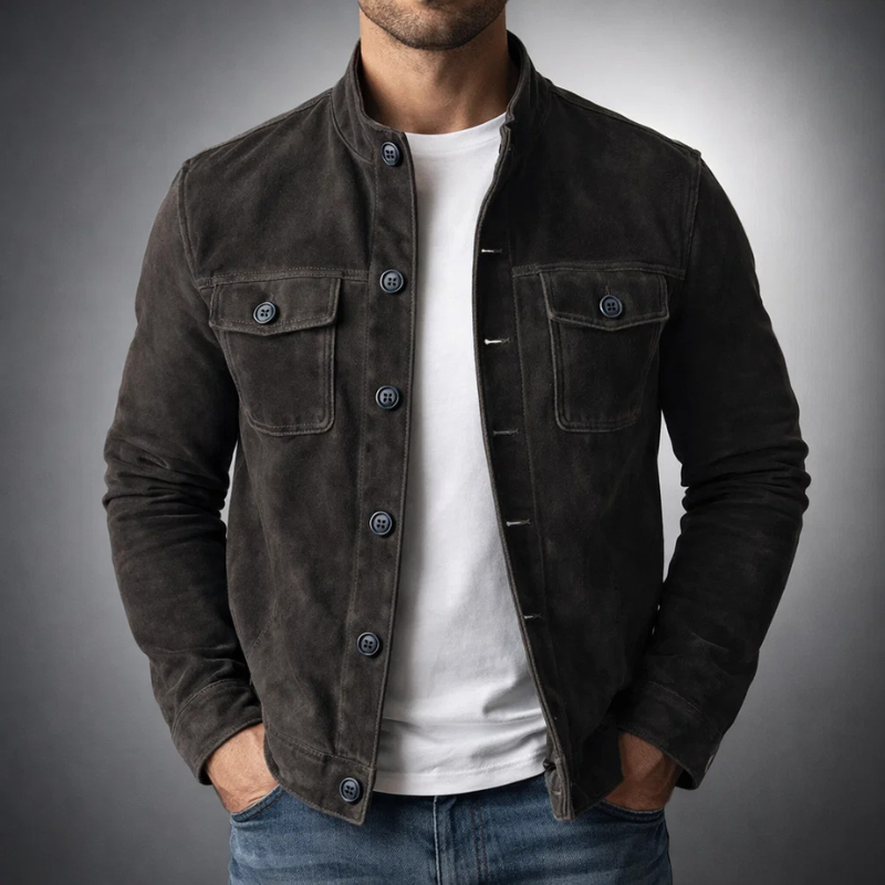 MOXLEY™ | Oxford Luxe Suede Jacket
