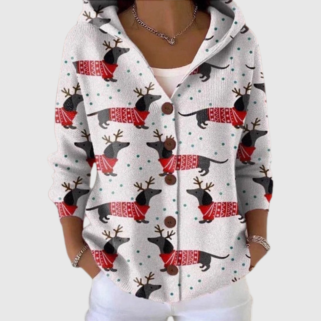 Moxley™ Amabile | Luxe Knitted Hooded Jacket