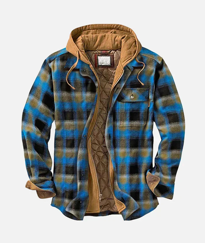 Moxley™ Luxe Patchwork Check Blazer