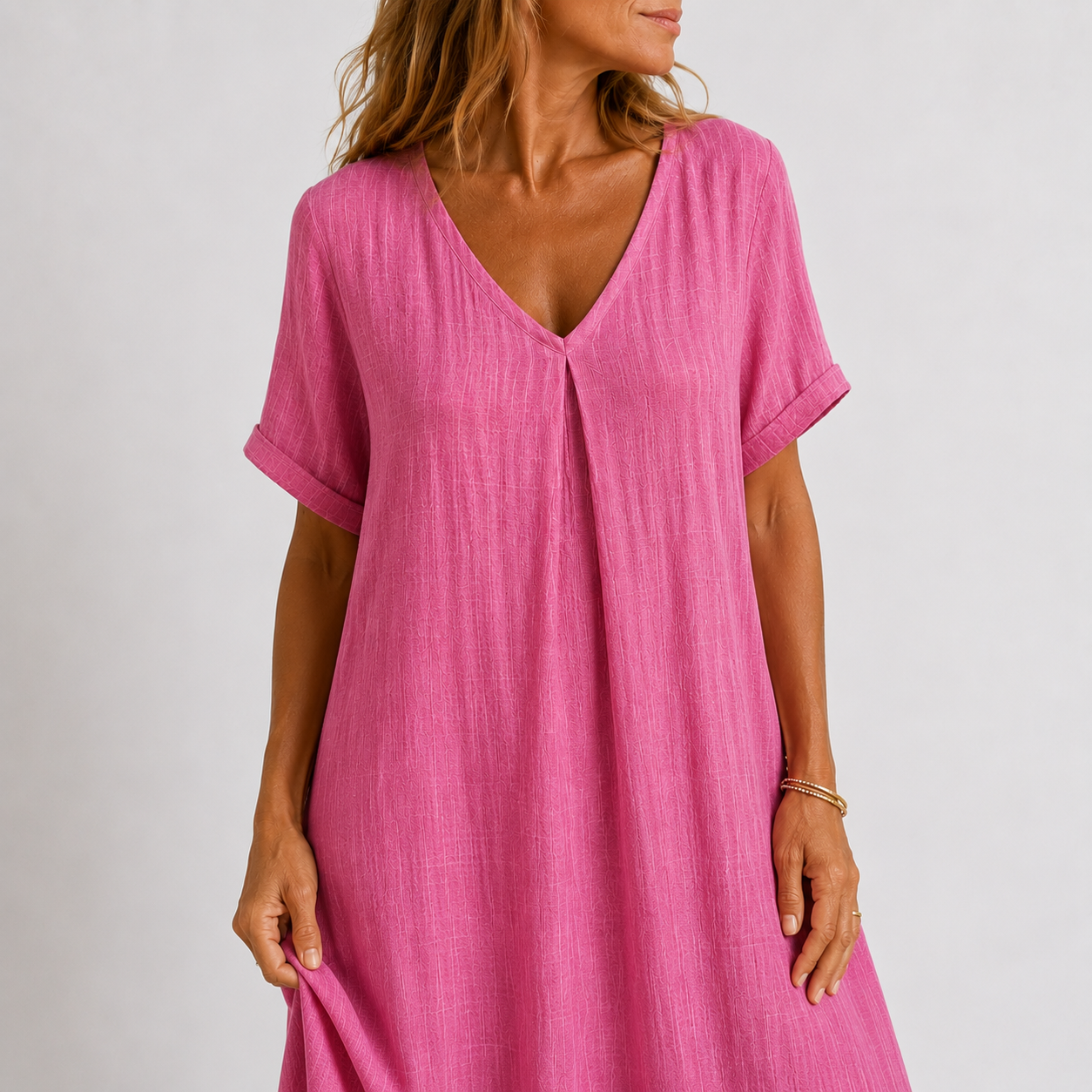 Moxley™ Violette - Soft Drape Summer Maxi Dress