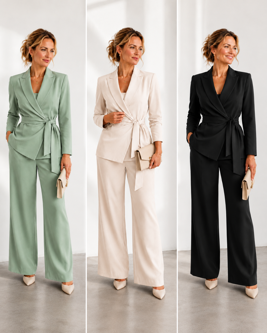 Moxley™ Classic | Elona Tie Waist Elegance Set