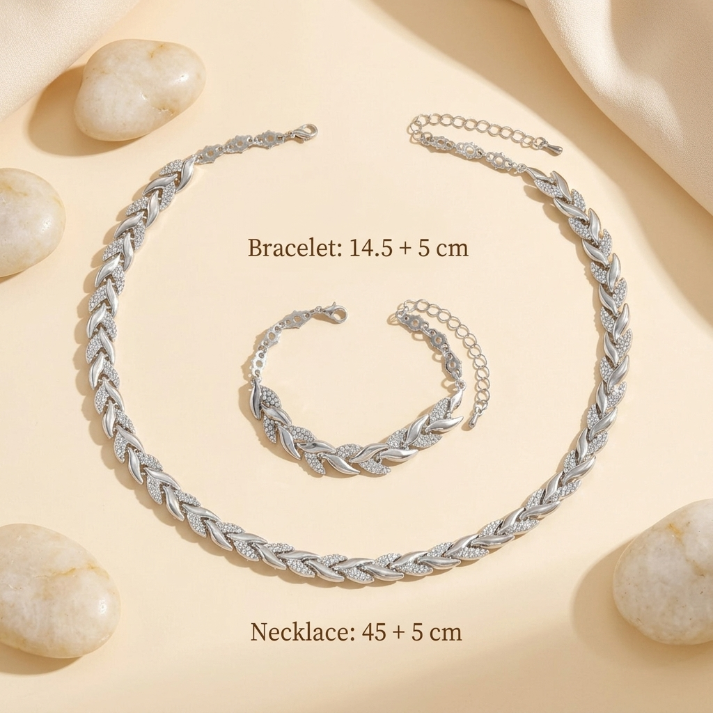 Moxley™ Claudine | Handmade Fish Tail Pendant and Bracelet