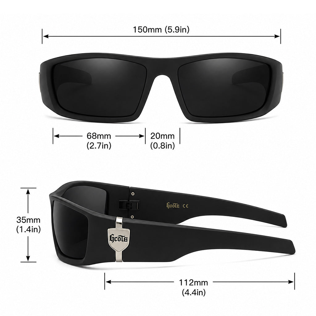 Moxley™ Skull Range | RetroDrive Polarized Sunglasses (Buy 1, Get 2 FREE)