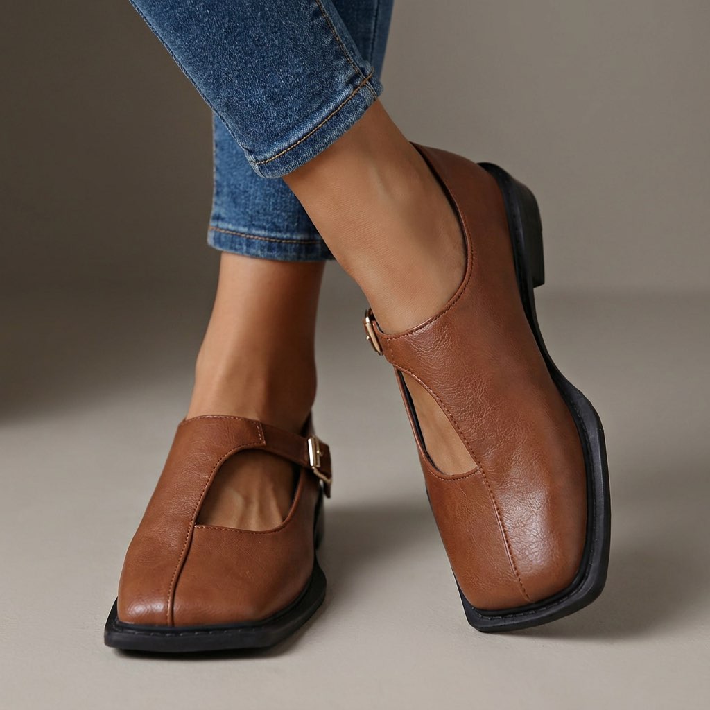 Moxley Rosalie™ | Comfort Leather Flats