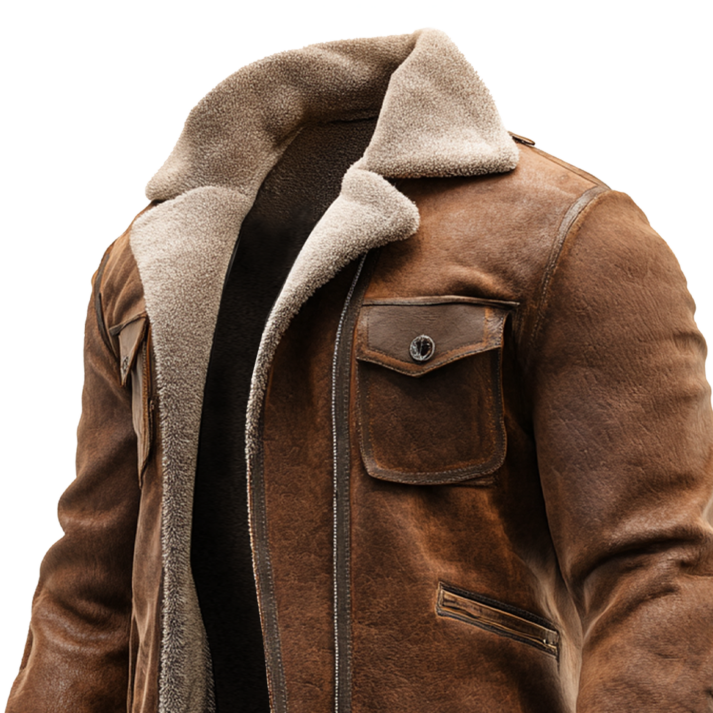 Moxley™ Valero Lyon | Luxe Aviation-Inspired Wool Jacket