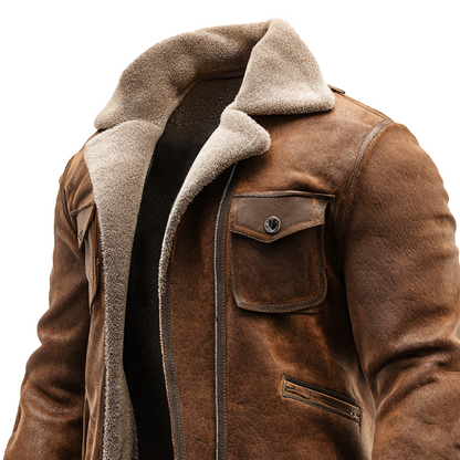 Moxley™ Valero Lyon | Luxe Aviation-Inspired Wool Jacket