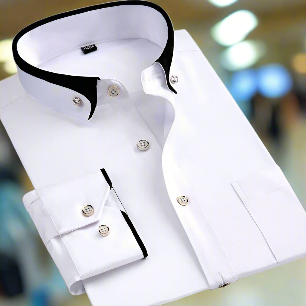 MOXLEY™ - CLASSIC REGENT long-sleeved cotton shirt