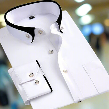 MOXLEY™ - CLASSIC REGENT long-sleeved cotton shirt