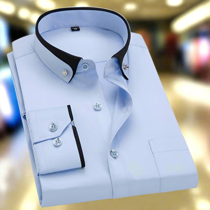 MOXLEY™ - CLASSIC REGENT long-sleeved cotton shirt