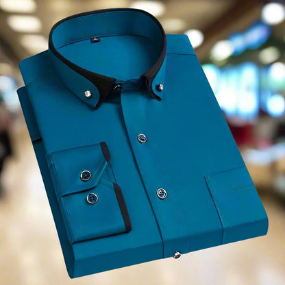 MOXLEY™ - CLASSIC REGENT long-sleeved cotton shirt