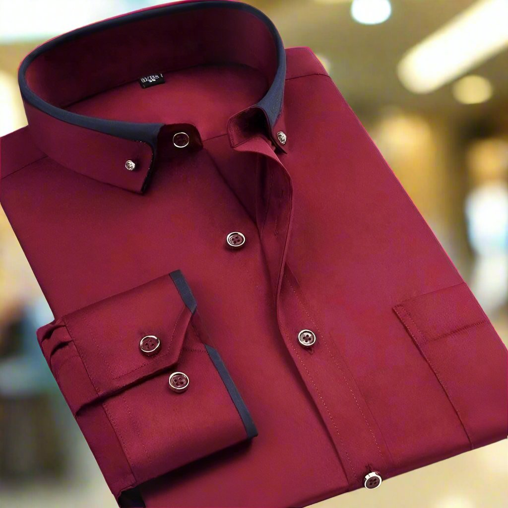 MOXLEY™ - CLASSIC REGENT long-sleeved cotton shirt