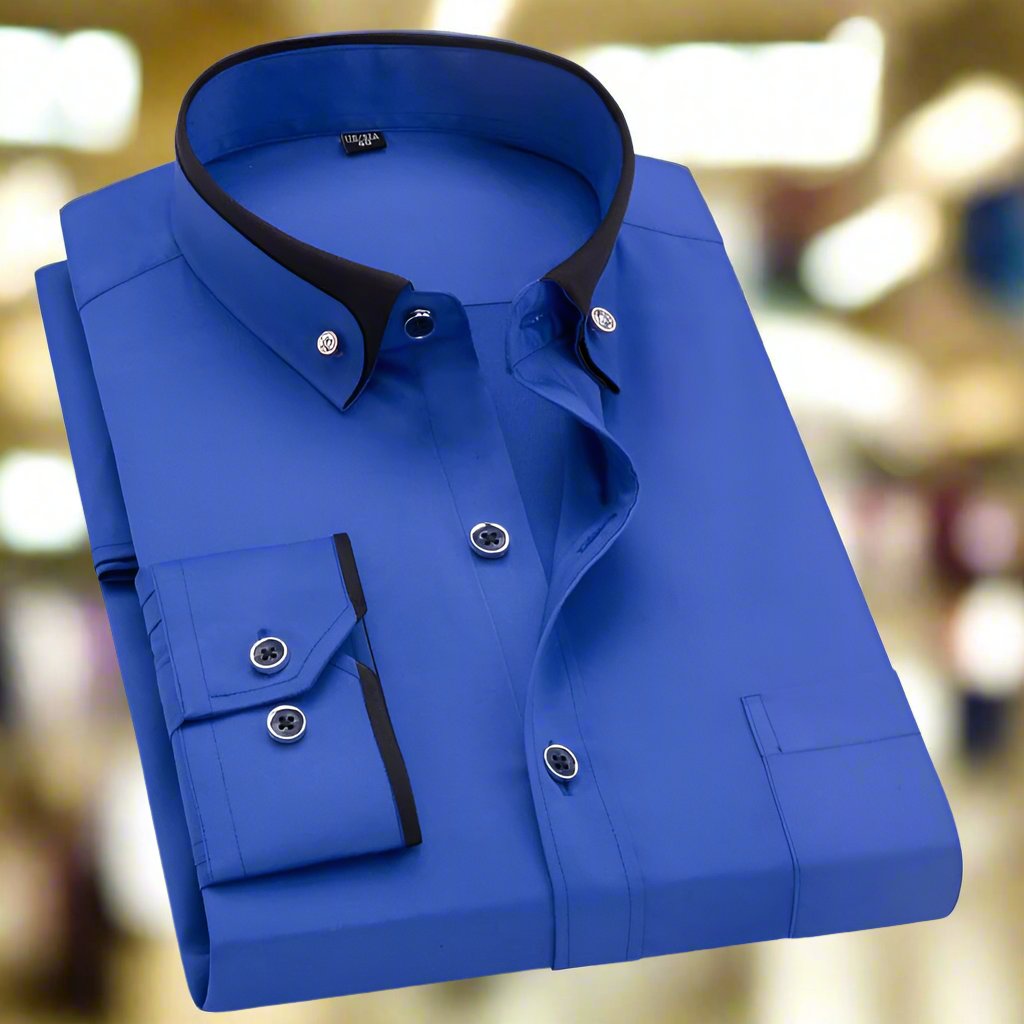 MOXLEY™ - CLASSIC REGENT long-sleeved cotton shirt