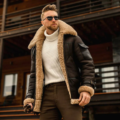 Moxley™ | Luxe Pilot Jacket in Warm Fabric