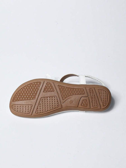 Floréa | Orthopaedic Sandals with Embroidered Flowers