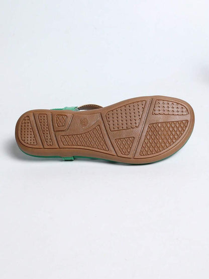 Floréa | Orthopaedic Sandals with Embroidered Flowers