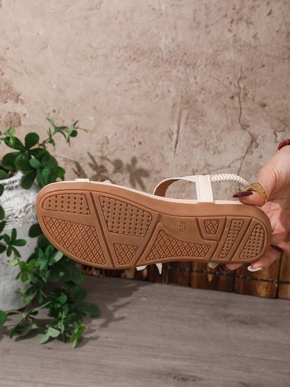 Floréa | Orthopaedic Sandals with Embroidered Flowers