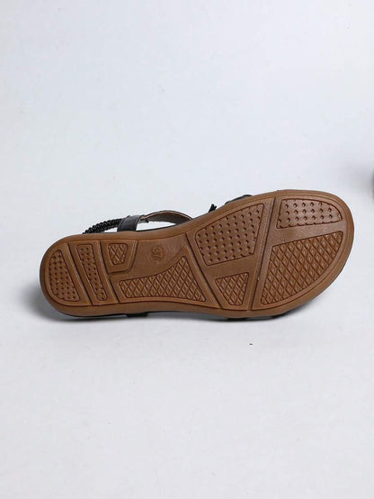 Floréa | Orthopaedic Sandals with Embroidered Flowers