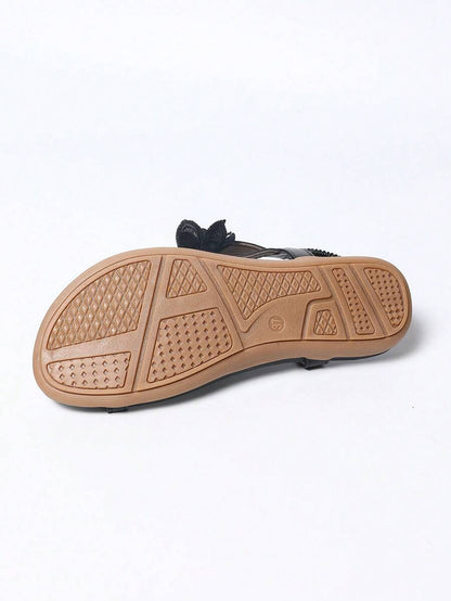 Floréa | Orthopaedic Sandals with Embroidered Flowers