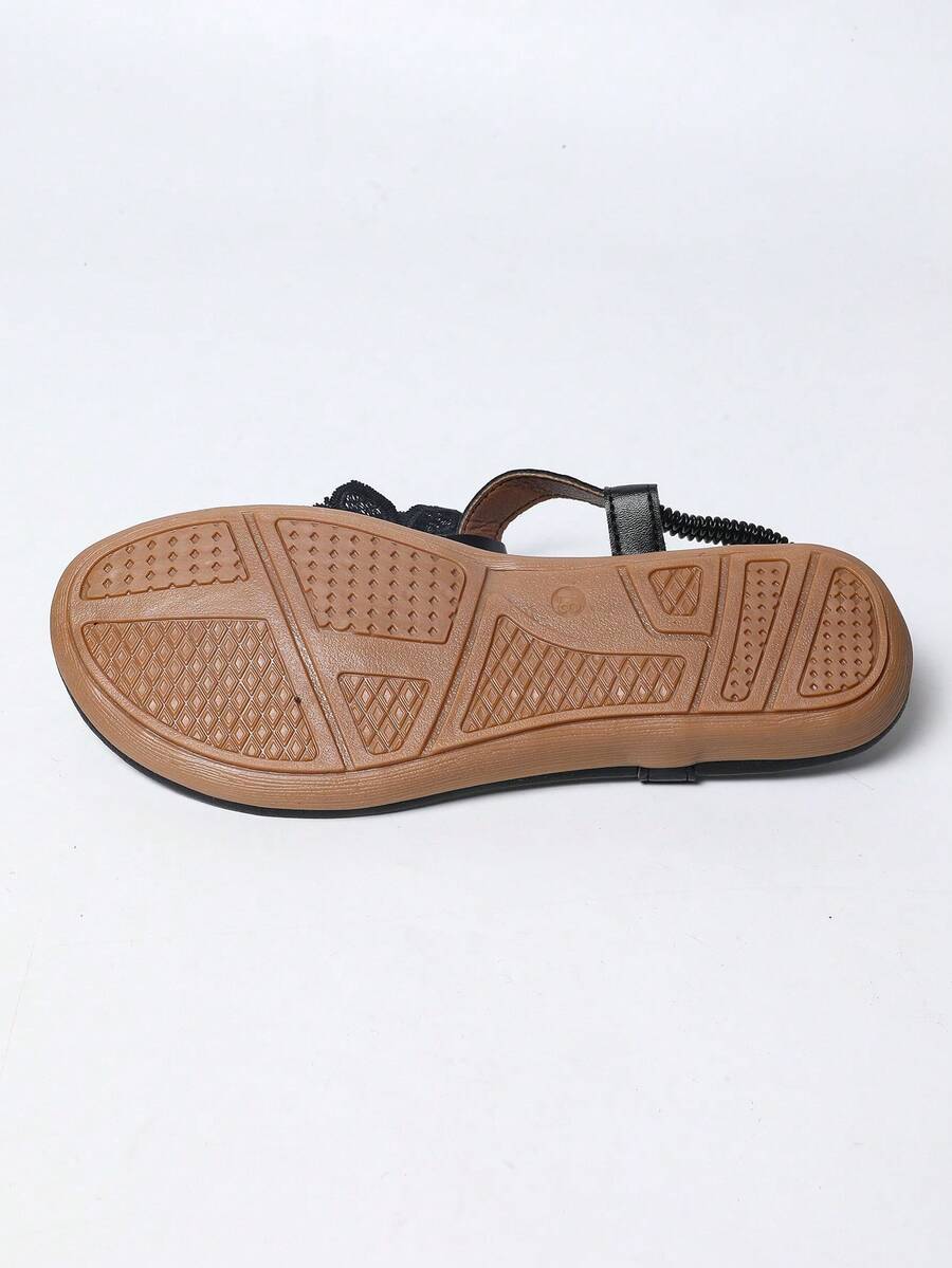 Floréa | Orthopaedic Sandals with Embroidered Flowers