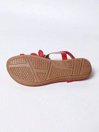 Floréa | Orthopaedic Sandals with Embroidered Flowers