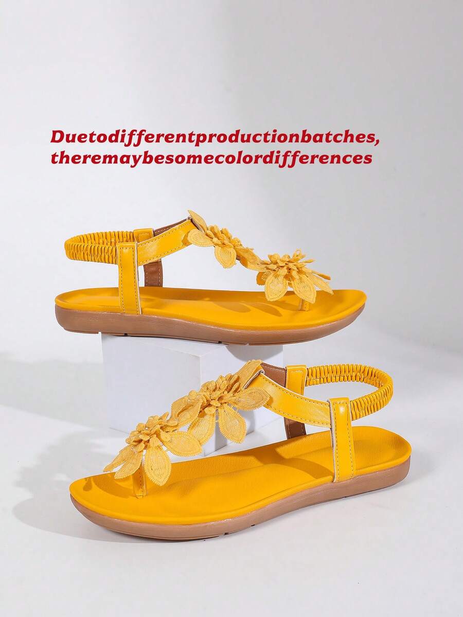 Floréa | Orthopaedic Sandals with Embroidered Flowers