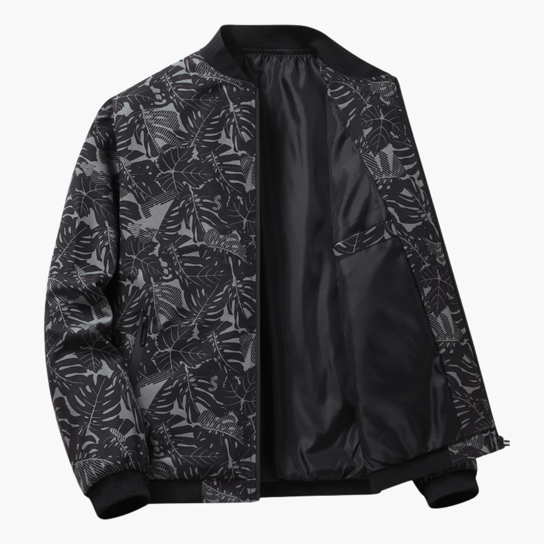 Moxley™ | Luxe Men's Bomber Jacket - Exquisite Elegance and Timeless Style