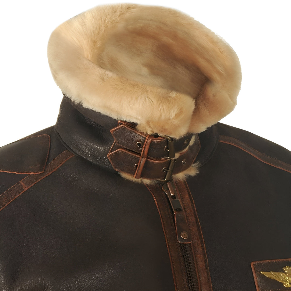 Moxley™ Kevin | Leather Pilot Aviator Jacket