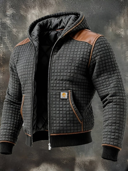 Moxley™ Valero Lyon | Luxe Graphite Quilted Jacket