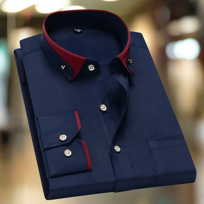 MOXLEY™ - CLASSIC REGENT long-sleeved cotton shirt