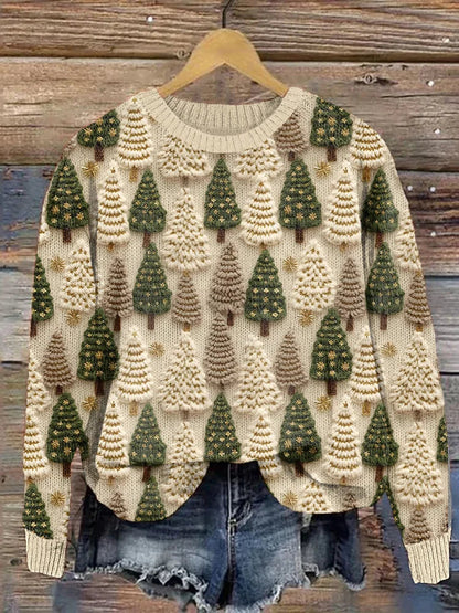 Moxley™ British Heritage - Holiday Tree Knit Sweater