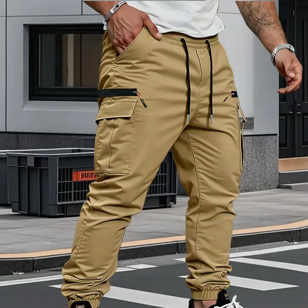 Moxley Dave™ | Men's Stretch Cargo Utility Jogger Pants