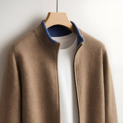 Moxley™ | Luxe Knitted Zip Jacket