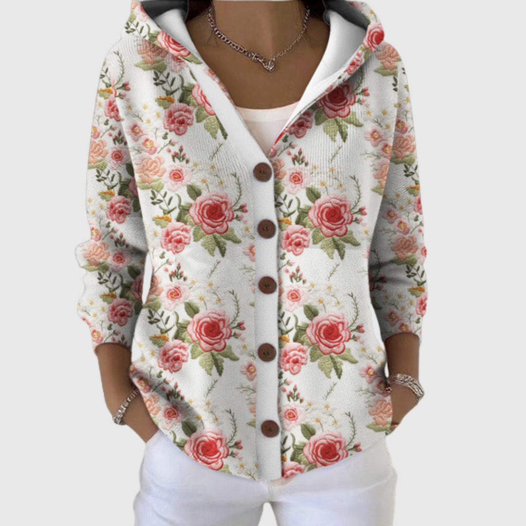 Moxley™ Cesarina Luxe Knit Hooded Jacket