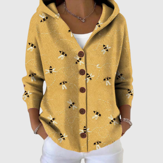 Moxley™ Isabella Luxury Knitted Hooded Jacket