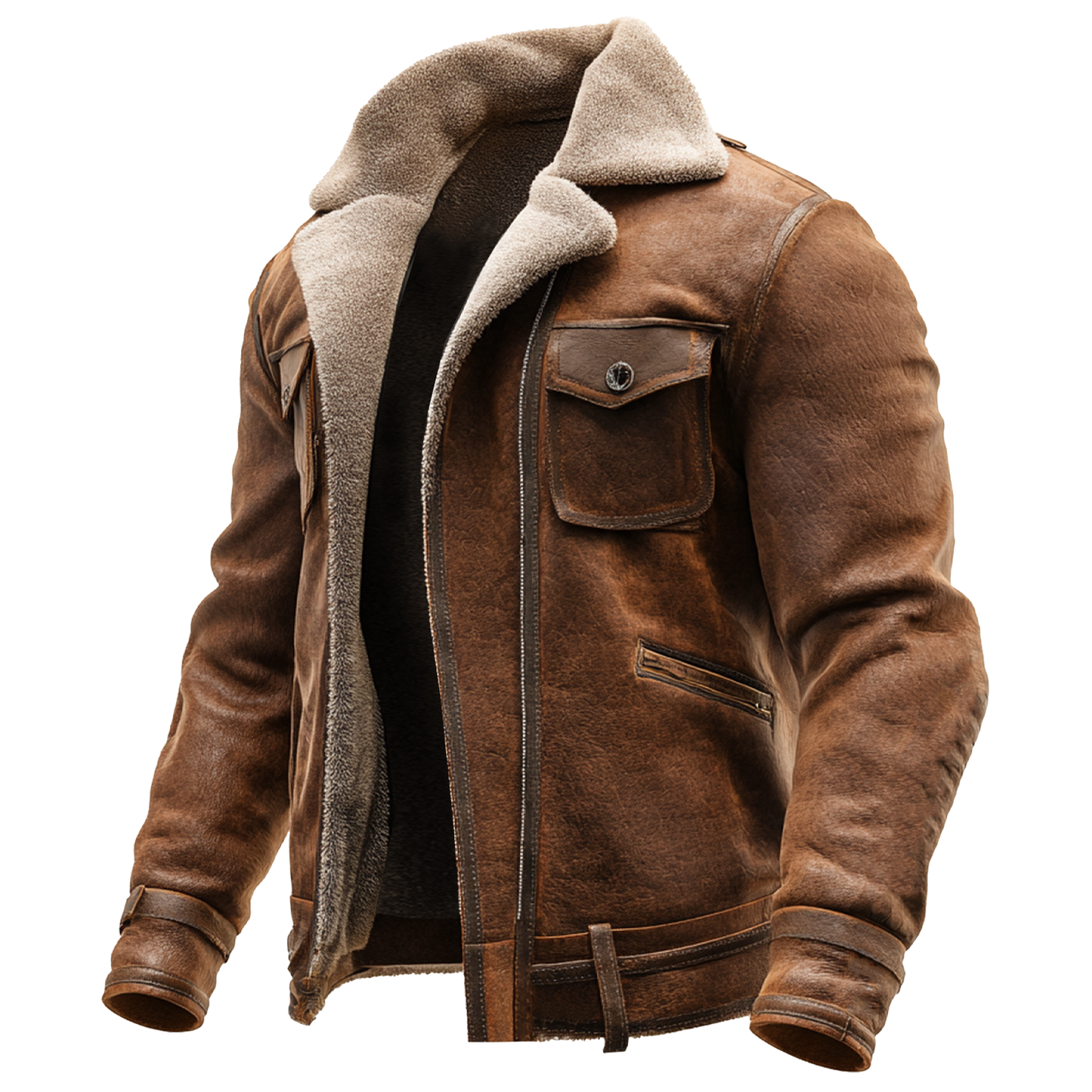 Moxley™ Valero Lyon | Luxe Aviation-Inspired Wool Jacket