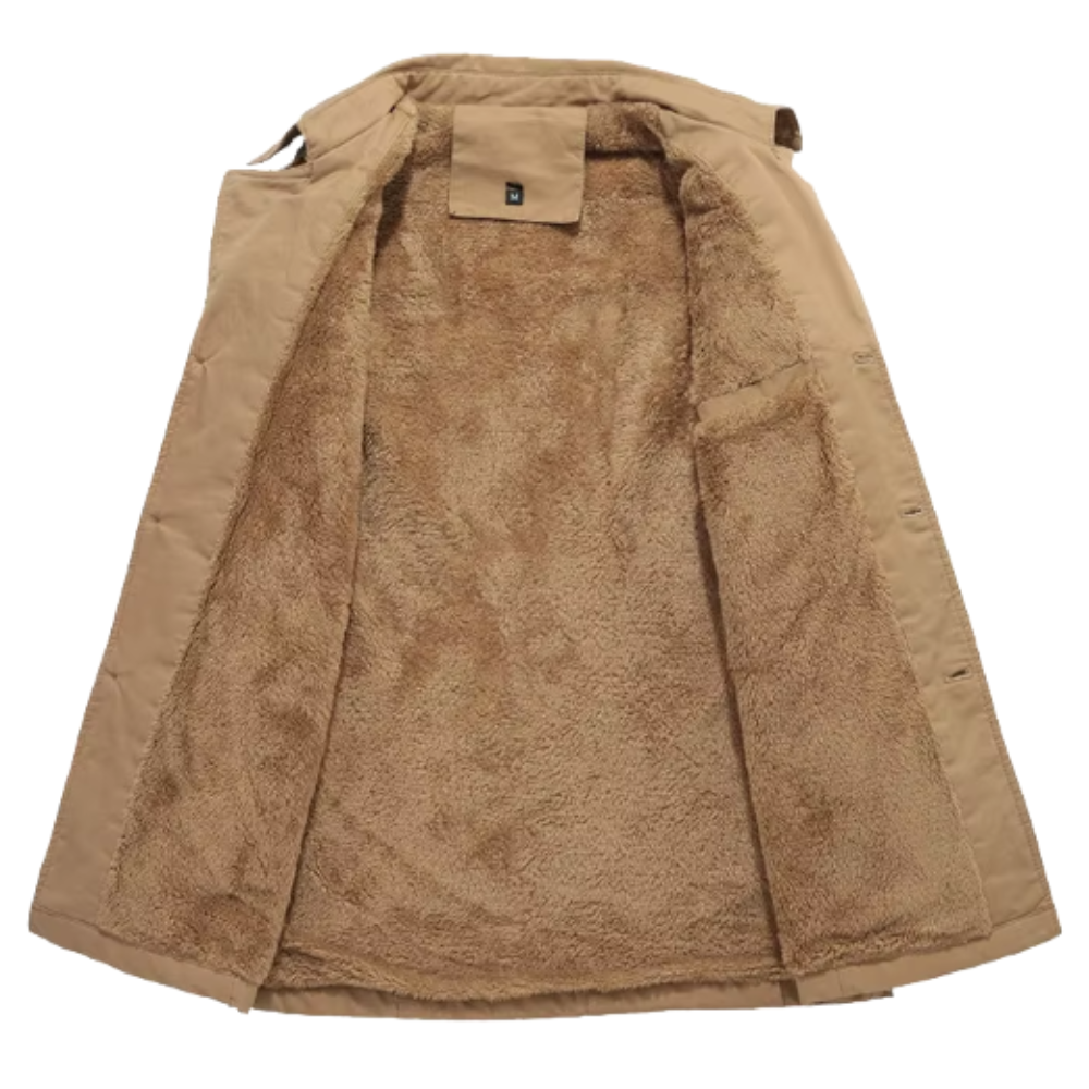 Moxley™ | Exquisite Quilted Trench Coat for Men