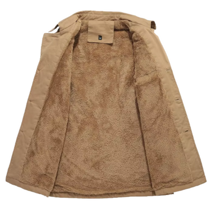 Moxley™ | Exquisite Quilted Trench Coat for Men