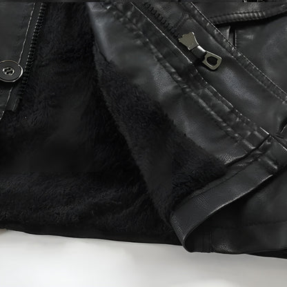 Moxley™ | Exquisite Long Leather Overcoat for Men
