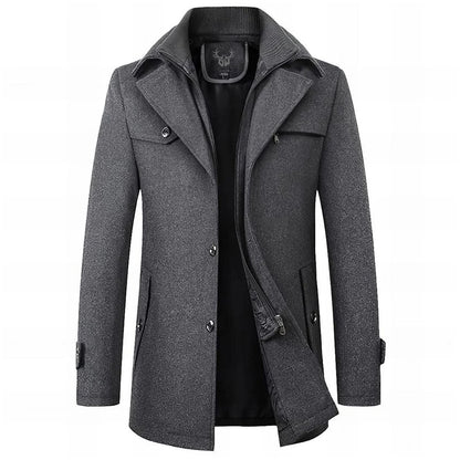 Moxley™ Valero Lyon | Exquisite Men's Overcoat