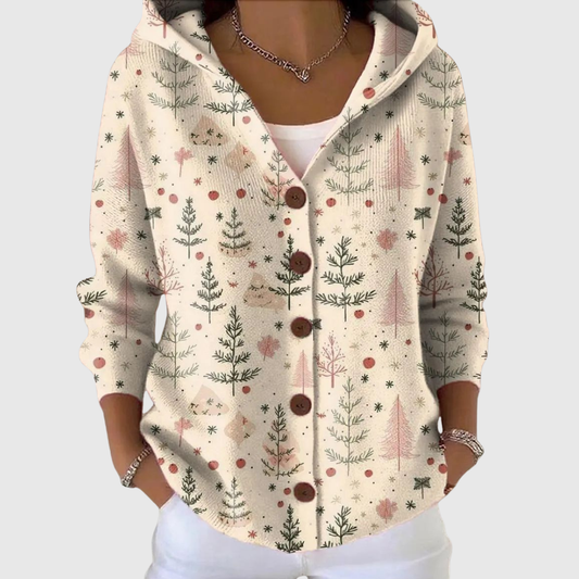 Moxley™ Marcella | Luxe Knitted Hooded Jacket
