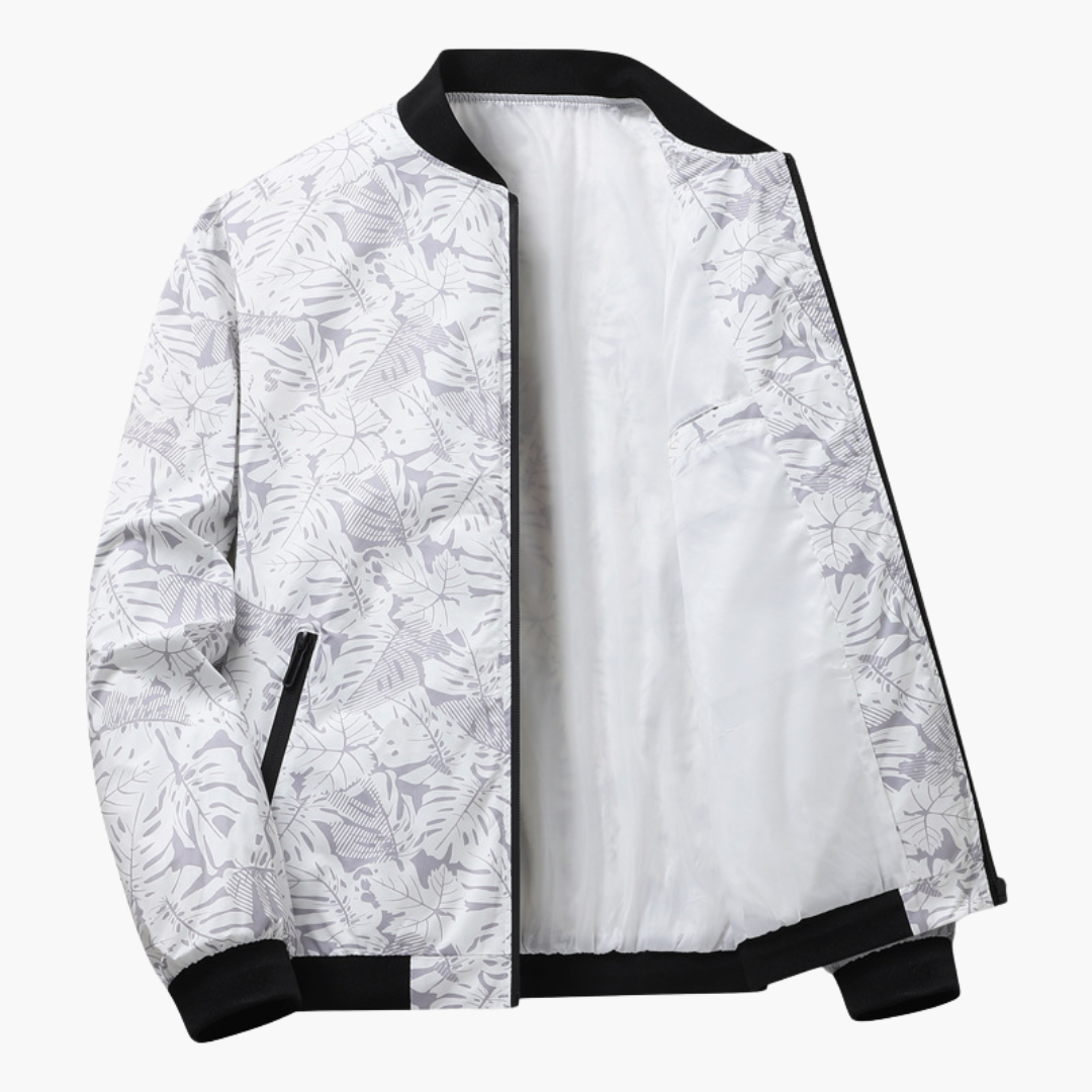 Moxley™ | Luxe Men's Bomber Jacket - Exquisite Elegance and Timeless Style