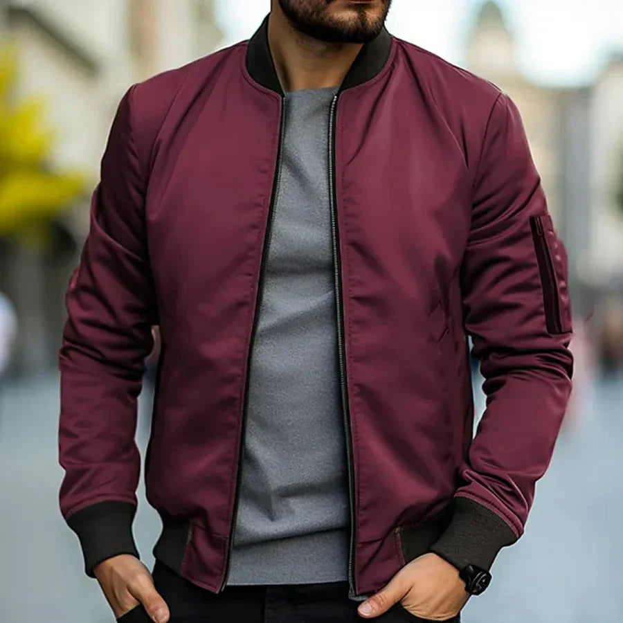 Moxley™ | Luxe Bomber Jacket
