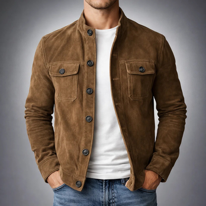 MOXLEY™ | Oxford Luxe Suede Jacket