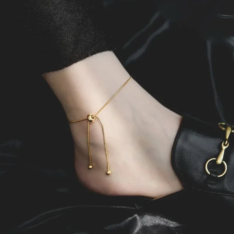 Moxley Claire™ | Snake Chain Anklet