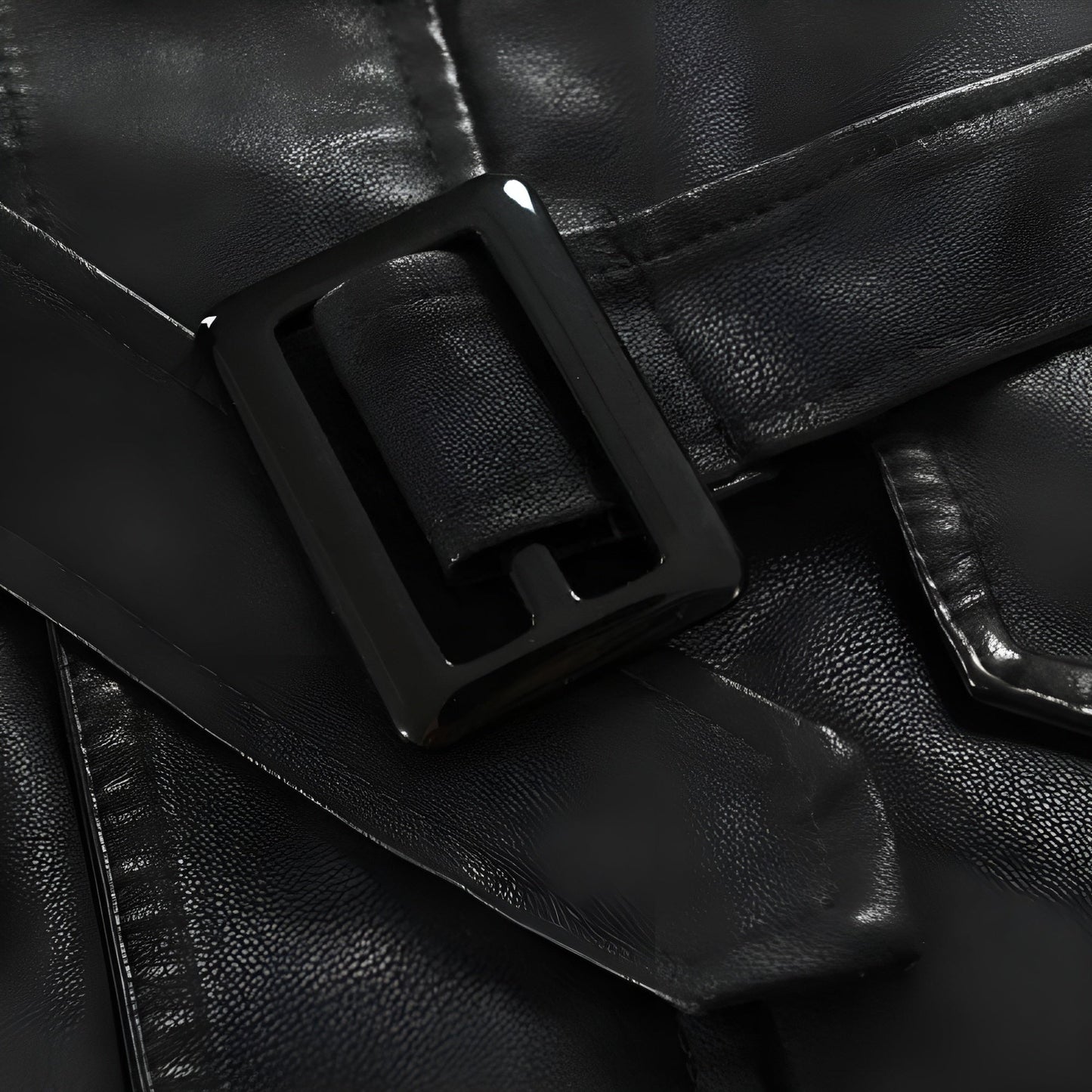 Moxley™ | Exquisite Long Leather Overcoat for Men