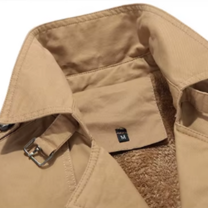 Moxley™ | Exquisite Quilted Trench Coat for Men