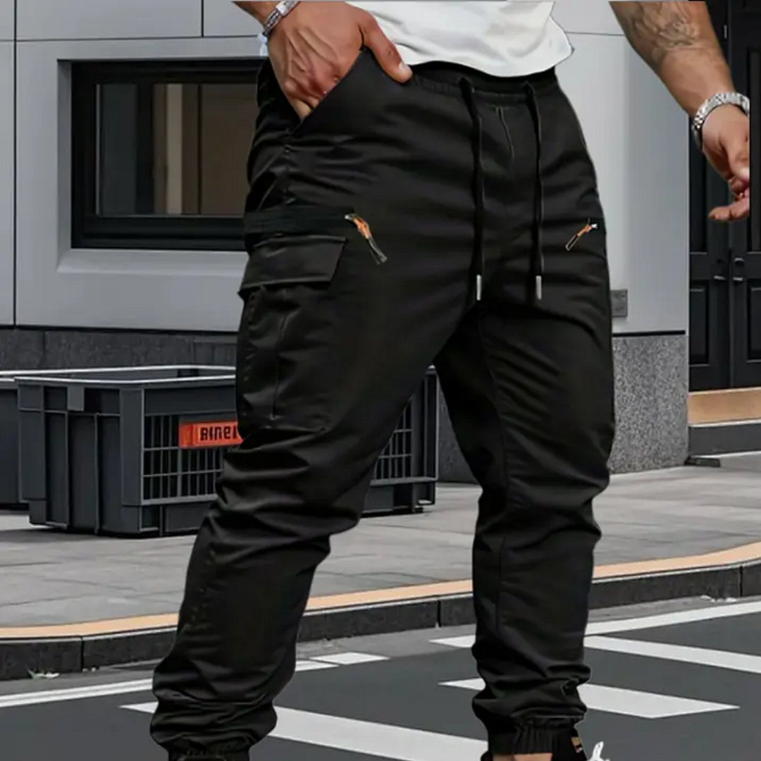Moxley Dave™ | Men's Stretch Cargo Utility Jogger Pants