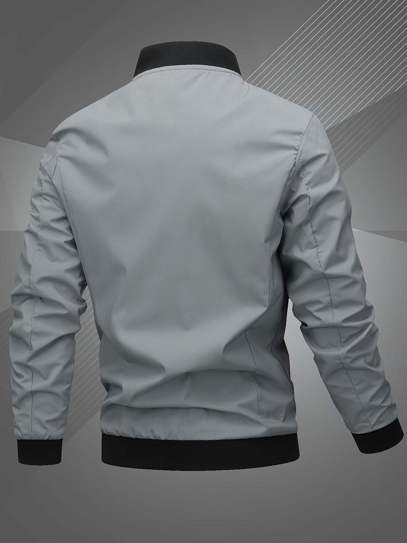 Moxley™ | Luxe Long Sleeve Bomber Jacket