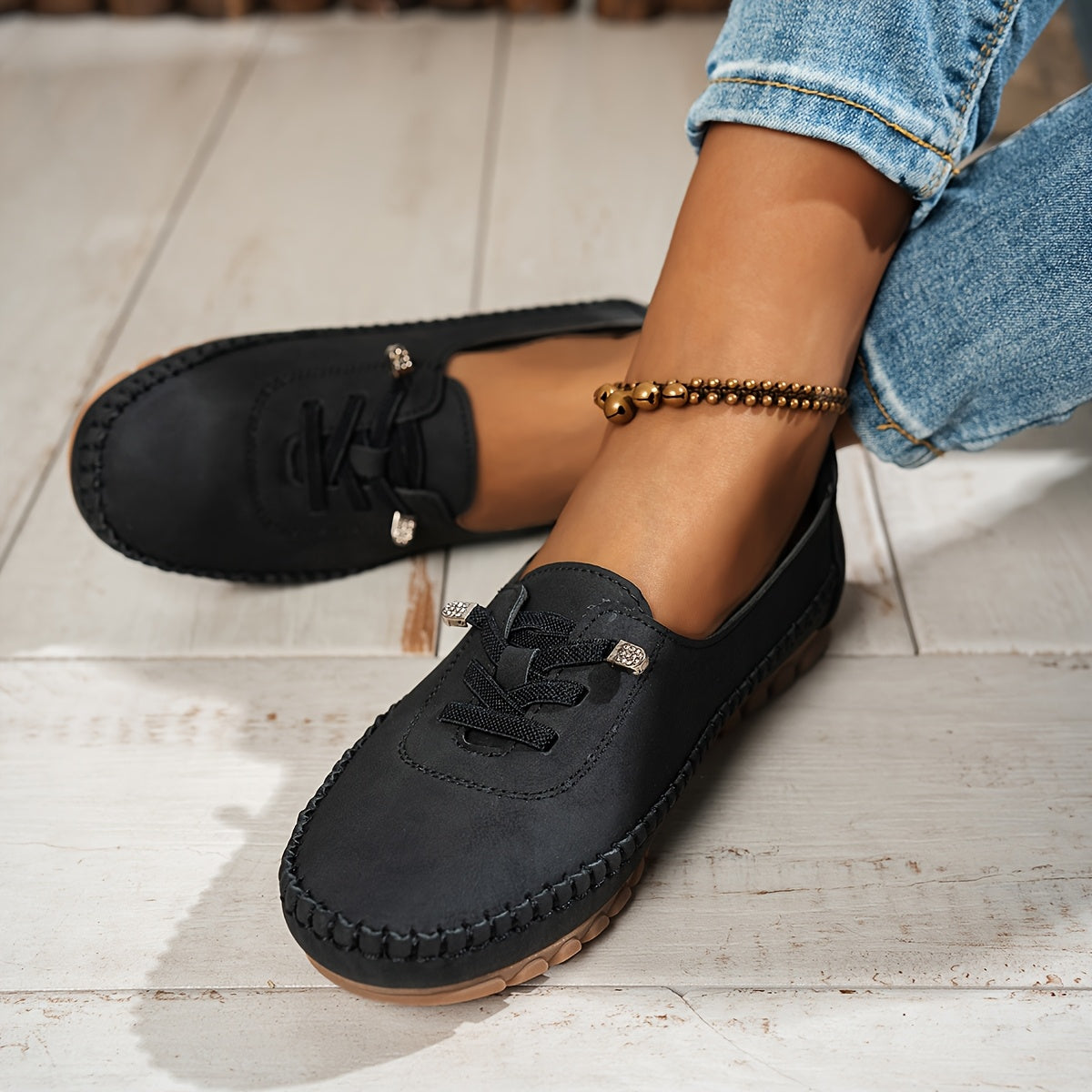 Moxley Orthelia™ – Soft moccasins with full support for sensitive feet