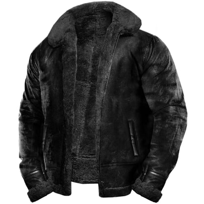 Moxley™ Valero Lyon | Luxe Aviator Jacket with Premium Wool Lining